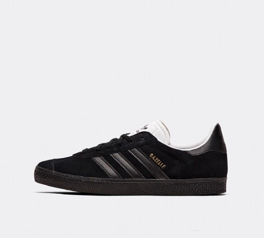 adidas gazelle junior black leather