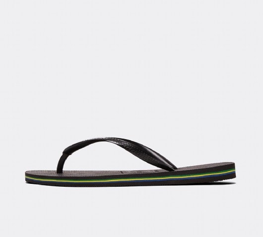 ladies black havaianas flip flops