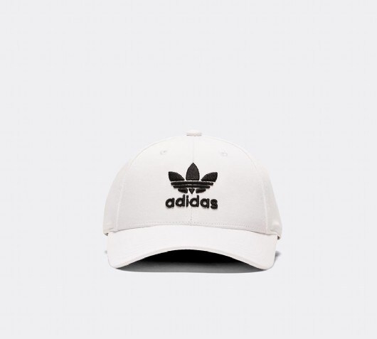 adidas trefoil cap white