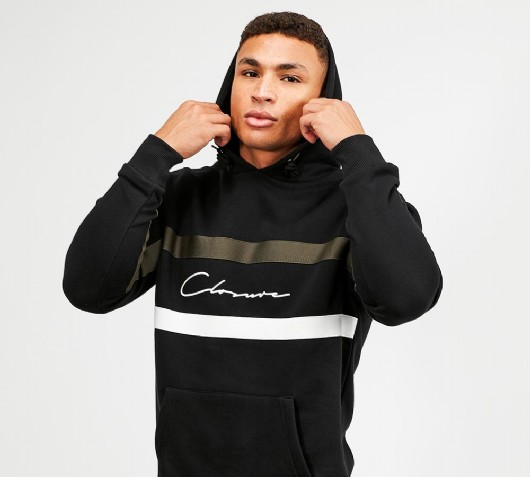 Band Stripe Hoodie
