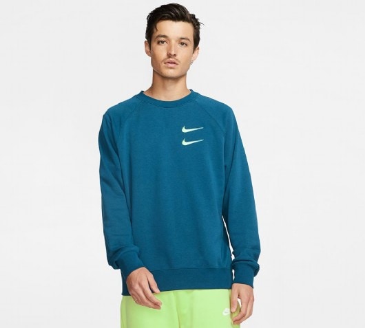 nike blue swoosh hoodie