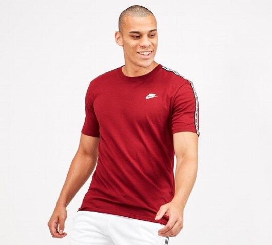 nike taped shirt