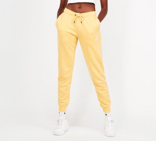 nike essentials beige slim joggers