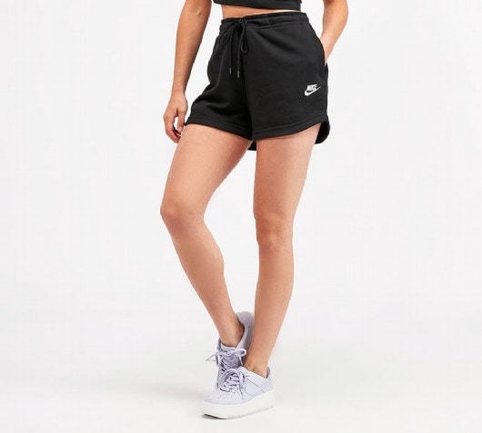 white nike air shorts womens