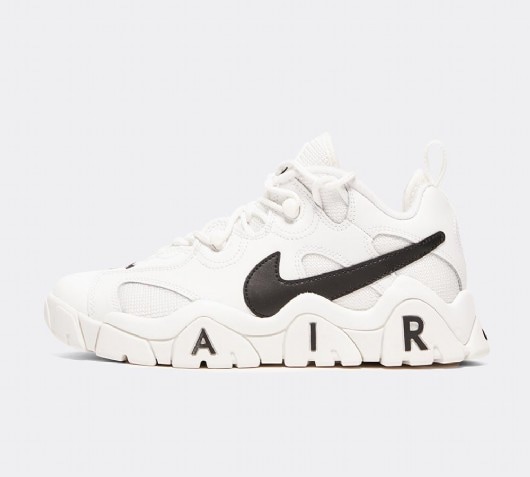 nike air barrage all white