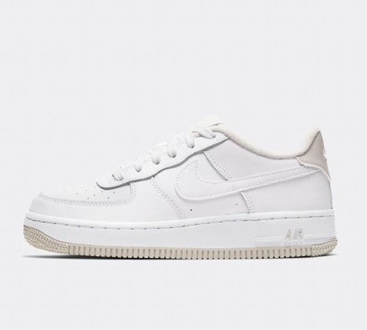 nike air force 1 white trainers