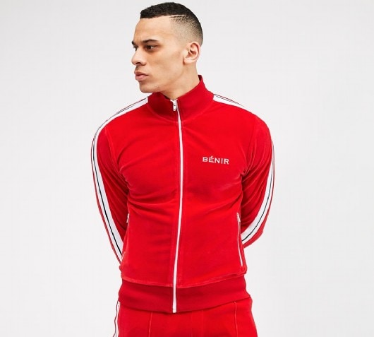 Image of Velour Tack Top