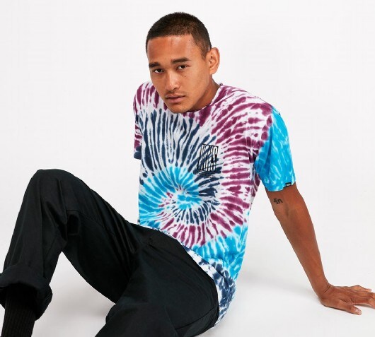 Image of Blocked In Tie Dye T-Shirt