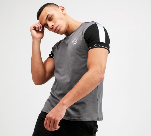 Fade Stripe Band T-Shirt