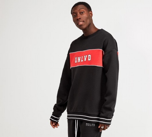 UNLVD Crewneck Sweatshirt | Black | Footasylum