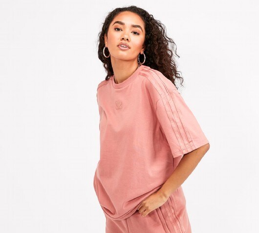 adidas womens oversized t shirt