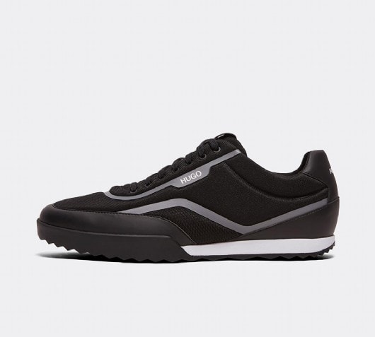 boss trainers grey