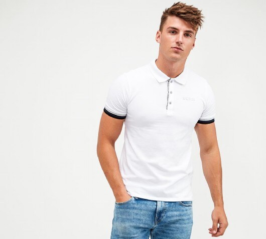 Image of Left Chest Logo Polo Shirt