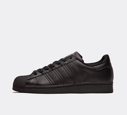 adidas Originals Superstar Trainer | Core Black / Core Black | Footasylum