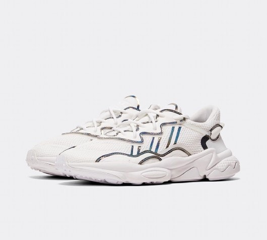 adidas ozweego trainers white white core black