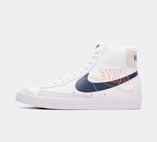 nike blazer mid navy