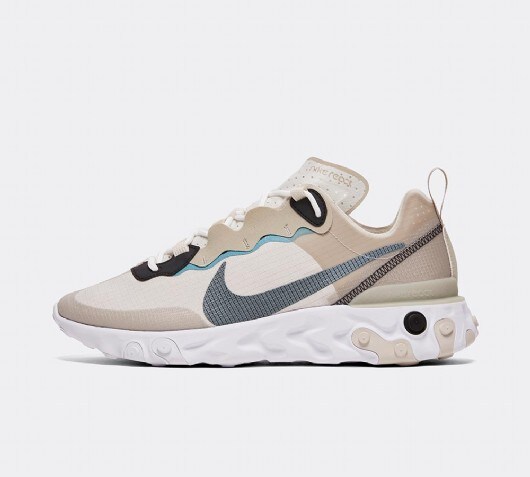 nike react beige