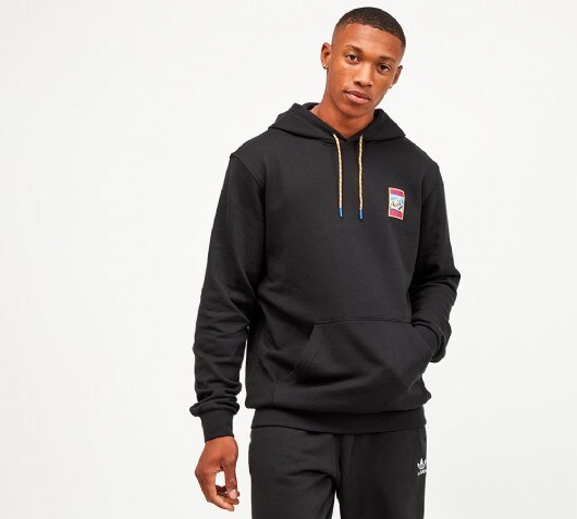 adidas originals graphic overhead hoodie