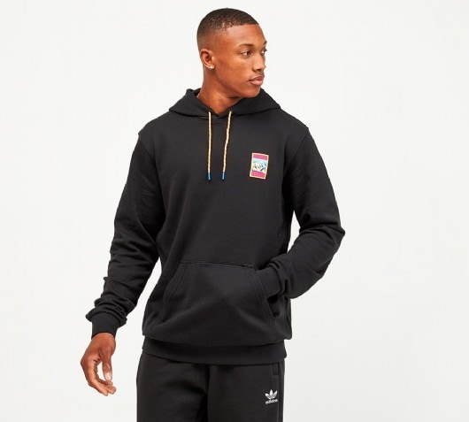 adidas originals graphic overhead hoodie