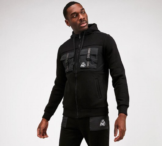 Image of Klipton Cargo Pocket Fleece Hoodie