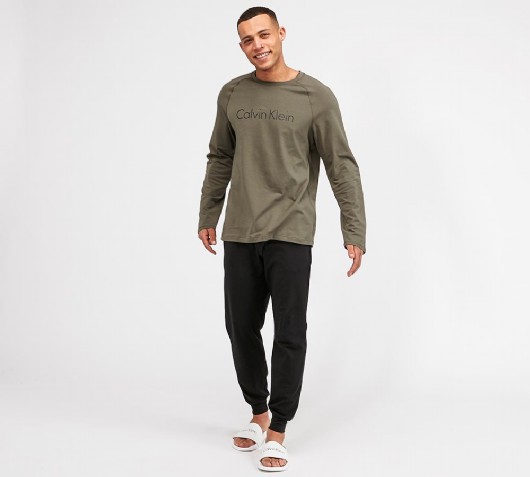 Lounge Knit Long Sleeve Pant Set