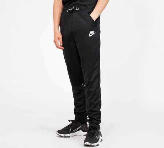 nike black tapered pants