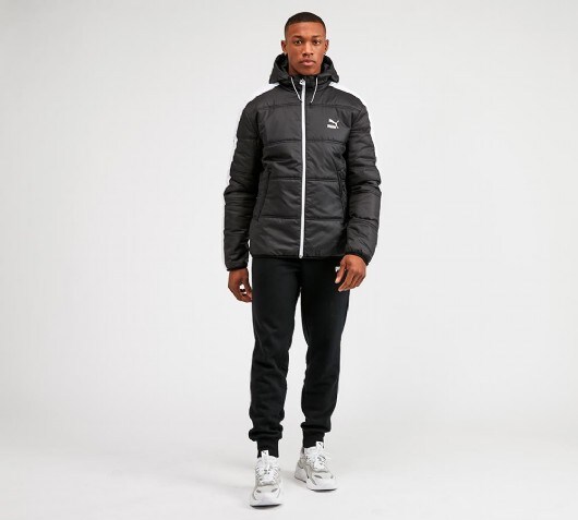 puma men's classics t7 padded jacket