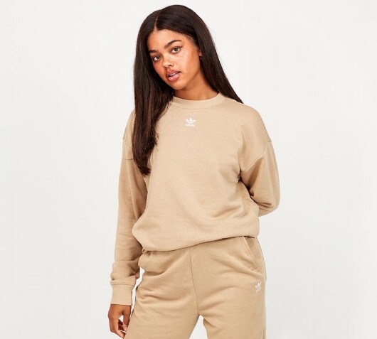 adidas beige pullover