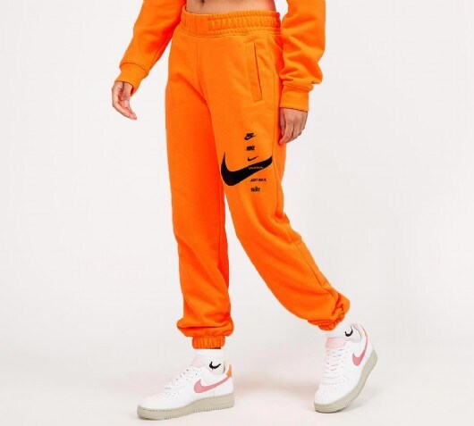 swoosh fleece jogger pants