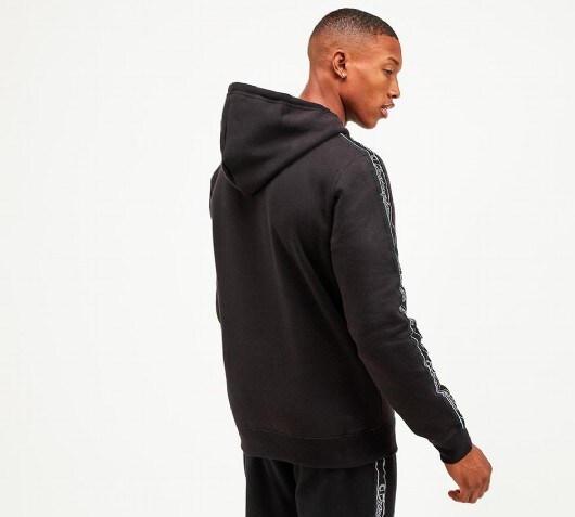 champion tape full zip hoodie
