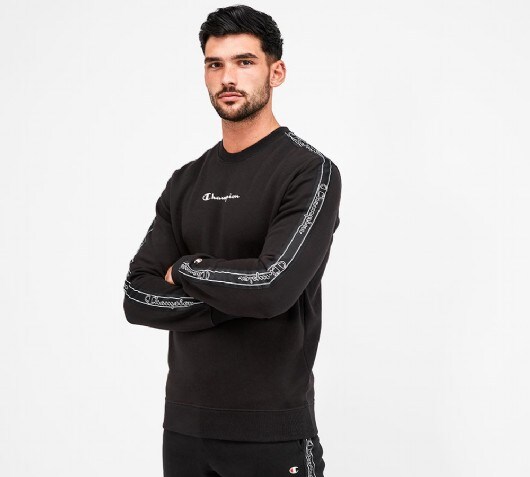 Image of Logo Taped Sweatshirt