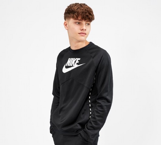 nike air max poly crew sweatshirt junior