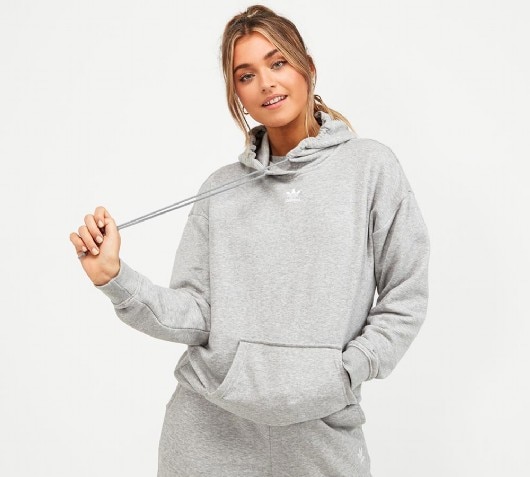 womens gray adidas hoodie