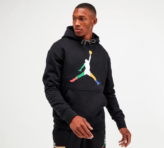 jordan fleece tape overhead hoodie