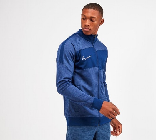 blue nike track top