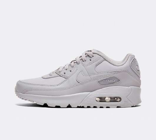 nike air max 90 leather grey