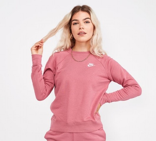 nike womens essential crewneck sweatshirt