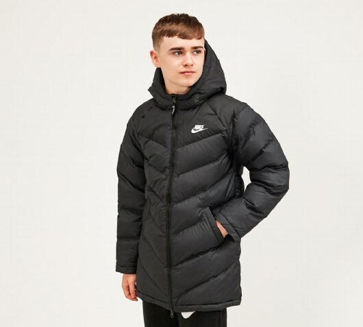 nike junior fill jacket black