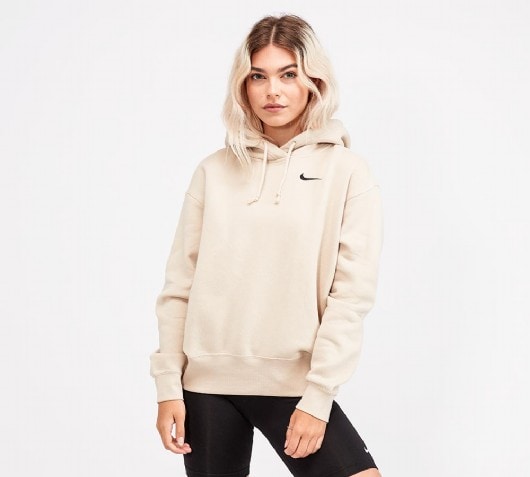 Oatmeal Nike Swoosh Hoodie Luxembourg 