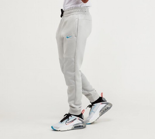 nike air fleece pants grey