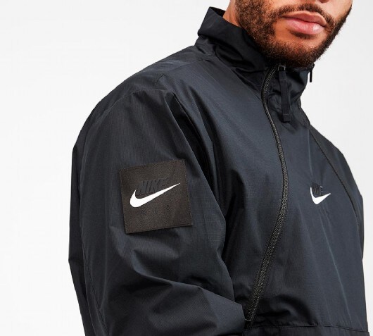 nike air black jacket