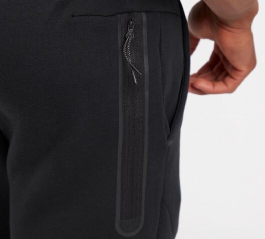 nike black tech fleece bottoms