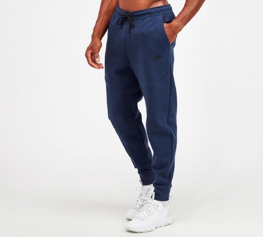 nike tech bottoms blue