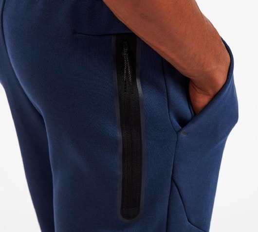 navy tech fleece joggers