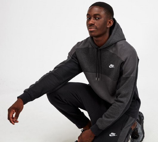 nike colour block hoodie