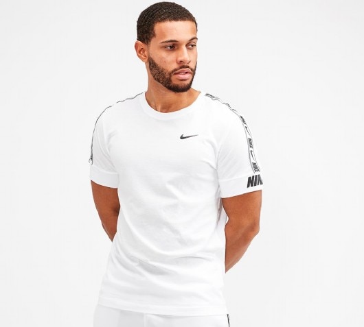 Nike Repeat Tape 2.0 T-Shirt | White 