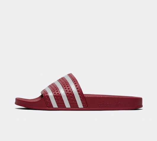 adidas Adilette Slide Sandal | Burgundy 