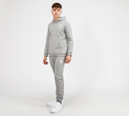 Closure London Junior Logo Suit | Grey 