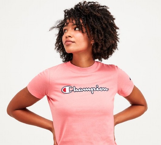 champion women's t shirt