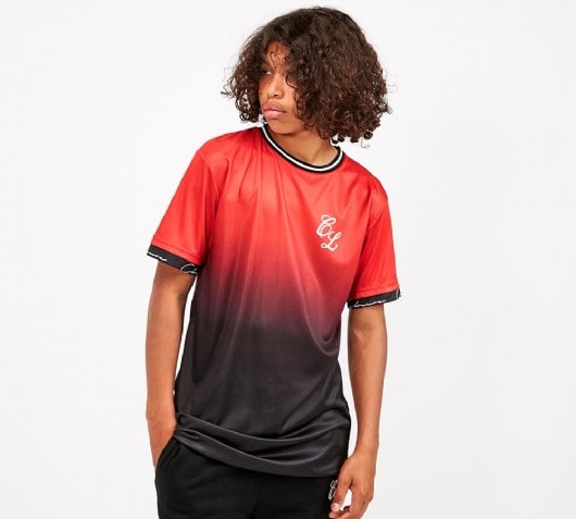 Junior Fade Band With Tipping T-Shirt